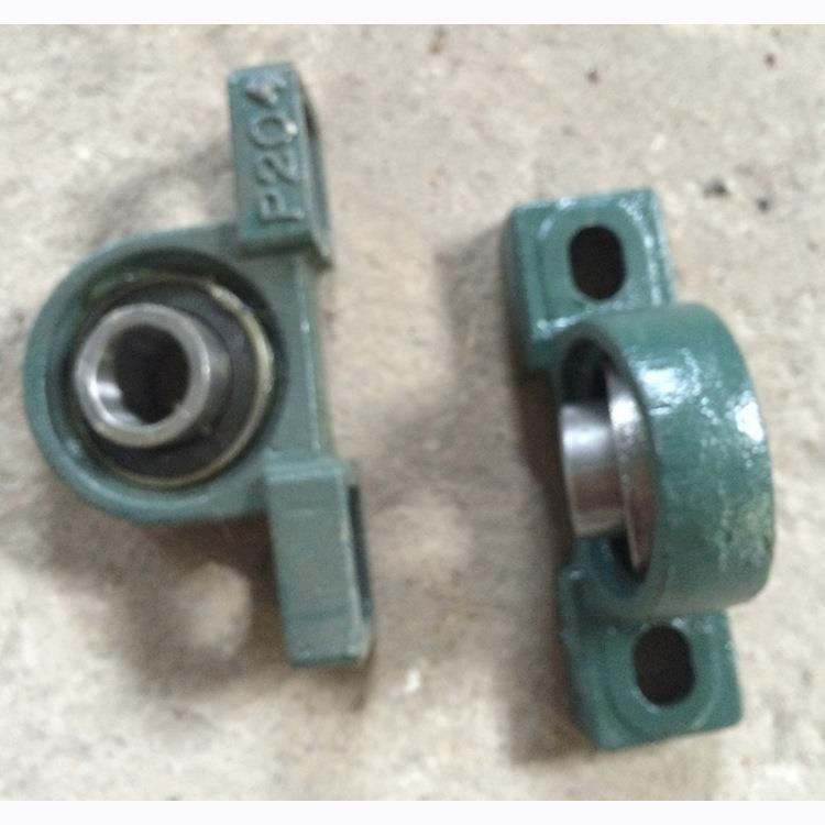 密集架专用立式万向轴承 托架P204平面万向轴承座移动密集柜配件