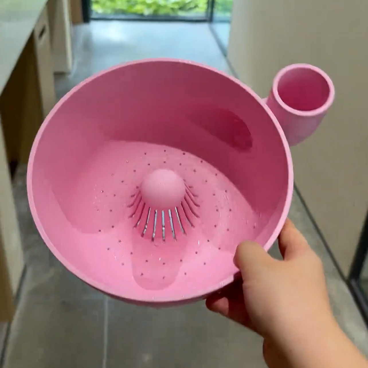 便携式厨房工具洗水果神器加厚清洗机洗菜盆旋转3d打印智能清洗