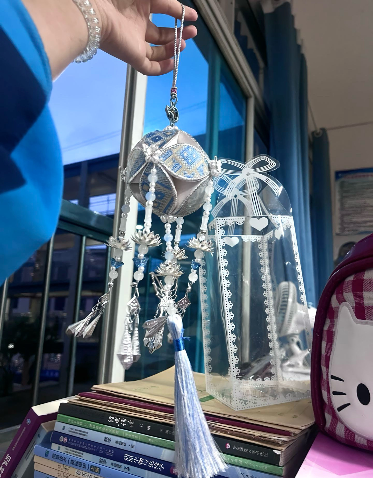 新款文旅纪念品广西壮绣绣球半成品材料包可选色定制diy手工礼物图片