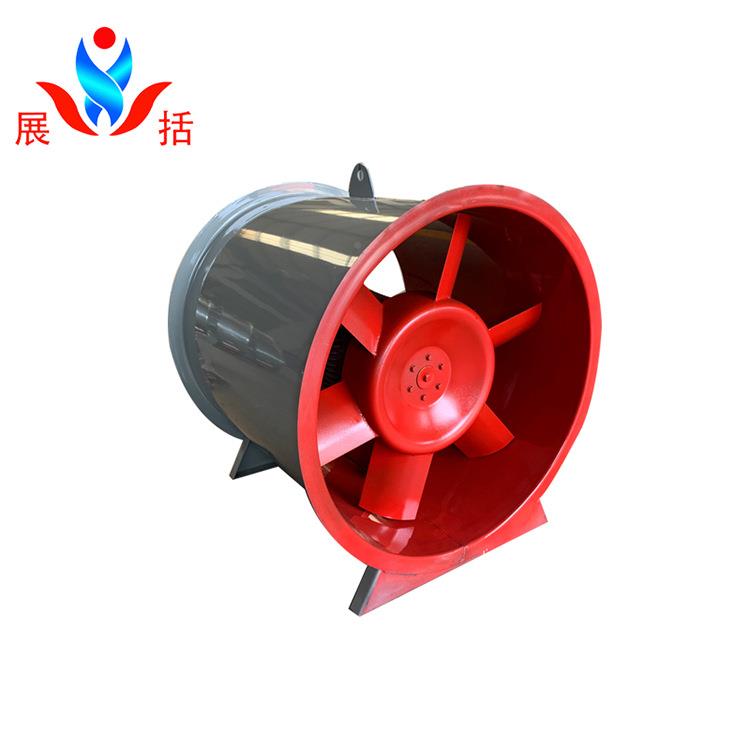 排防爆高流184温轴风机流式轴3c管道排烟风机 HTF消防烟风机