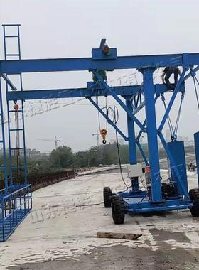 自行走起吊1吨护js-01521伸缩吊篮3吨防模撞板施工车  桥梁养作业