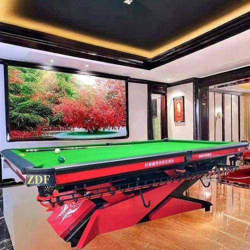 钦式州168河桌池美中式8球台贵港广西Z百DF台球桌厂色桌球台标准
