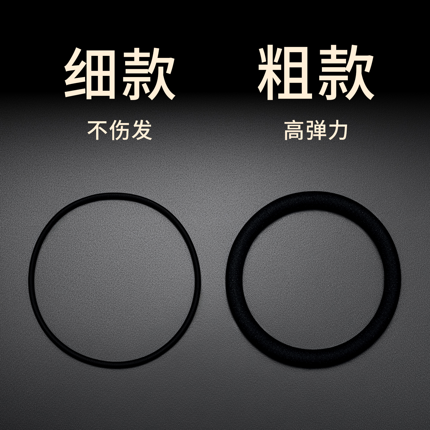 高弹力橡皮筋扎头头绳女2025新款