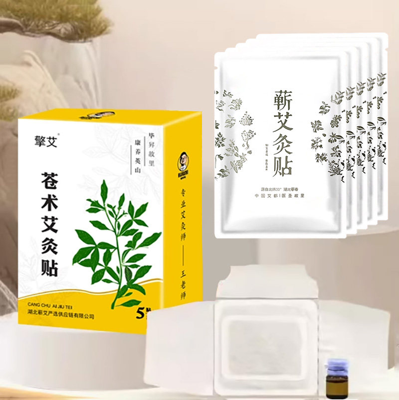 王老师四季通用苍术艾灸贴蕲艾艾灸贴颈椎腰腿暖宫姨妈暖宫热敷贴