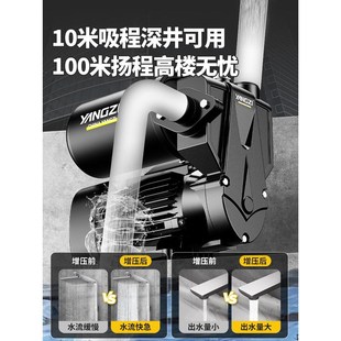 增压泵家用全自动静音自来水管道加压自吸泵热水器小型抽水泵