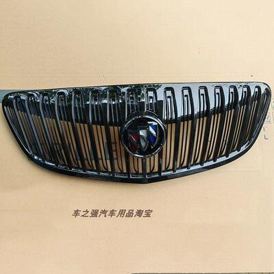 适用于别克GL8中网11 12 13款GL8改装亮黑中网面罩gl8胖头鱼中网