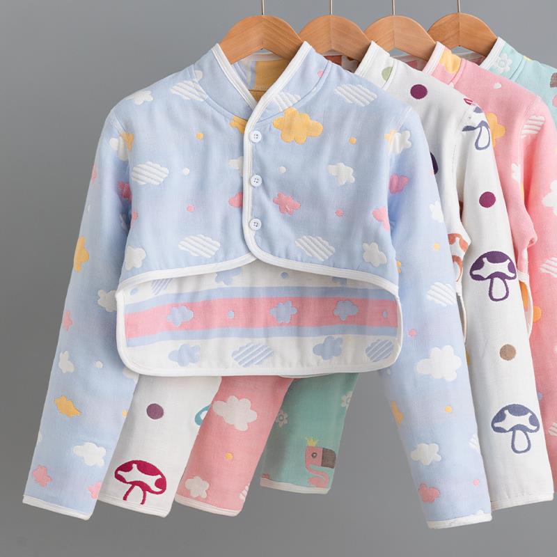 女士纯棉纱布月子护肩孕妇睡觉护颈椎坎肩产妇哺乳护肩膀衣春夏季