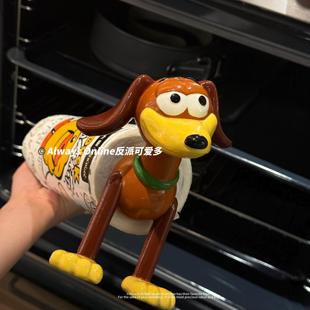 反派可爱多弹簧狗厨房纸巾架卷纸家用收纳客厅厨房卡通可爱家居