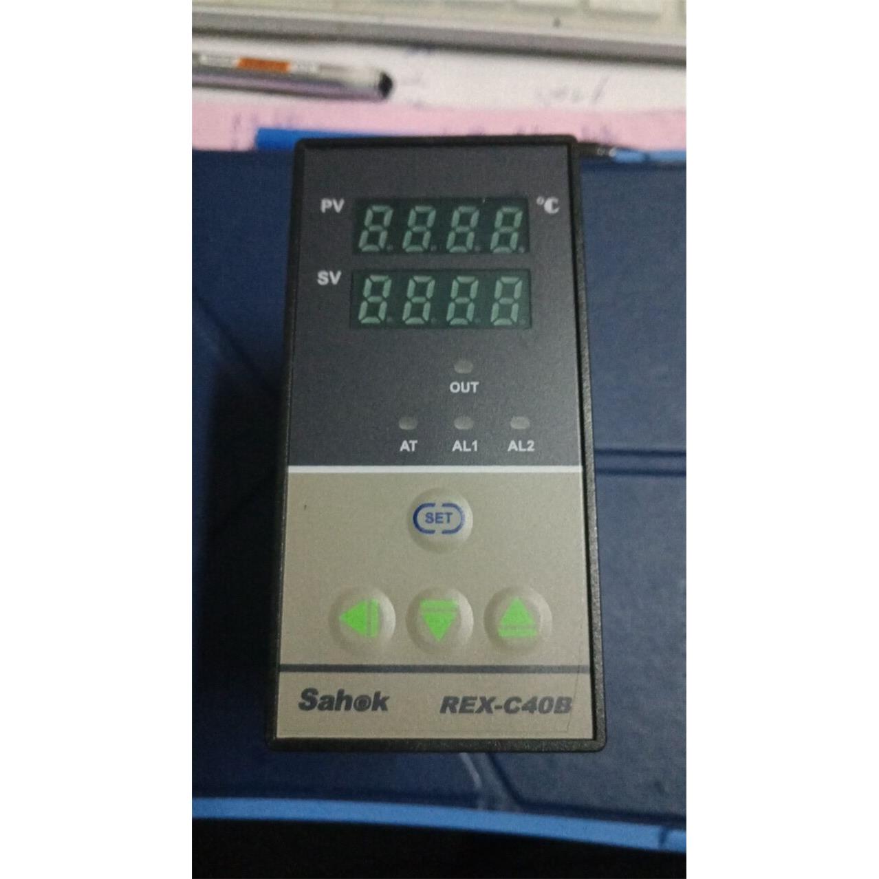 Sahok山禾温控器 REX-C40B 继电器 SSR两输出智能PID温控仪