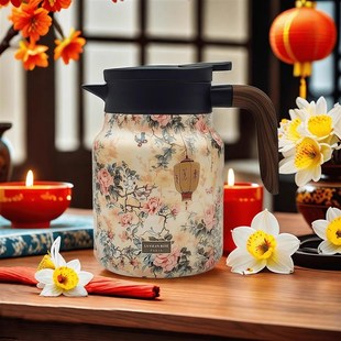 国潮闷茶焖茶壶 保温壶家用大容量泡茶壶家用老白热水瓶暖水壶新款