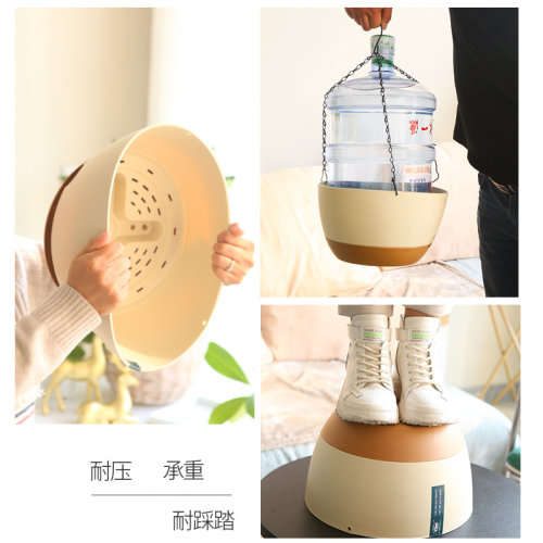 吊兰花盆垂吊悬挂式壁挂墙吊篮绿萝多肉常春藤大号懒人自吸水盆