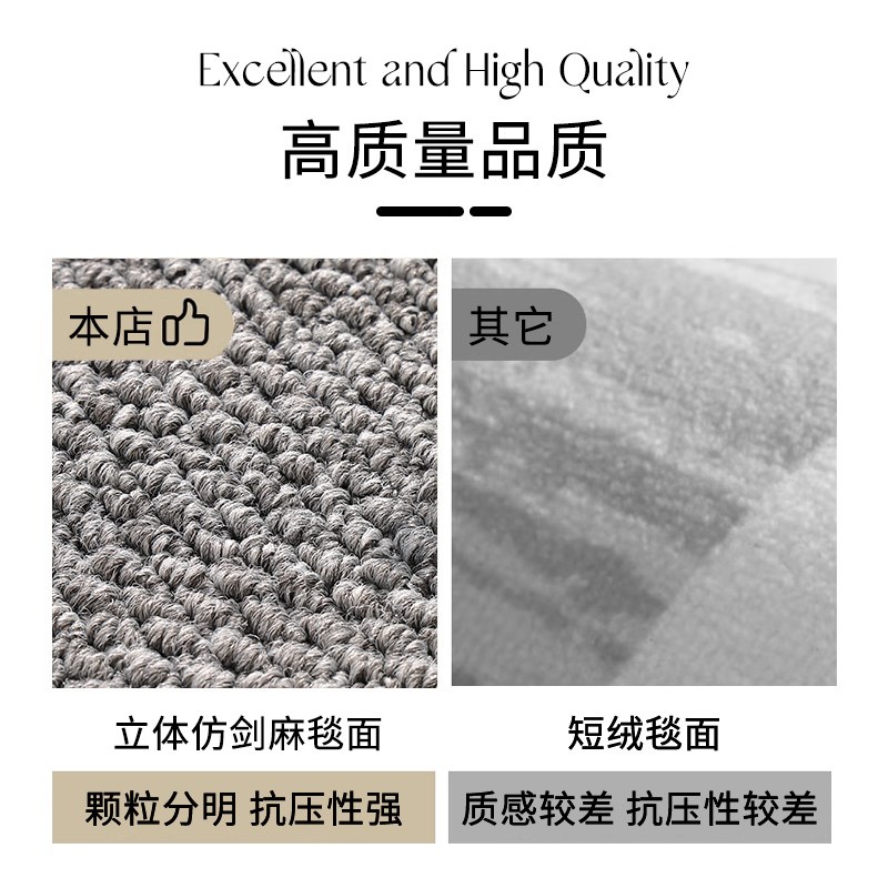 厨房地垫防滑防油吸水吸油脚垫2024新款专用门口耐脏防水整铺地毯