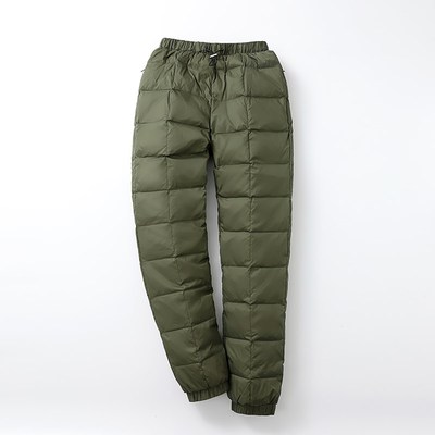 2023新款加厚羽绒裤男女冬季外穿加肥加大码中老年人妈妈内穿高腰