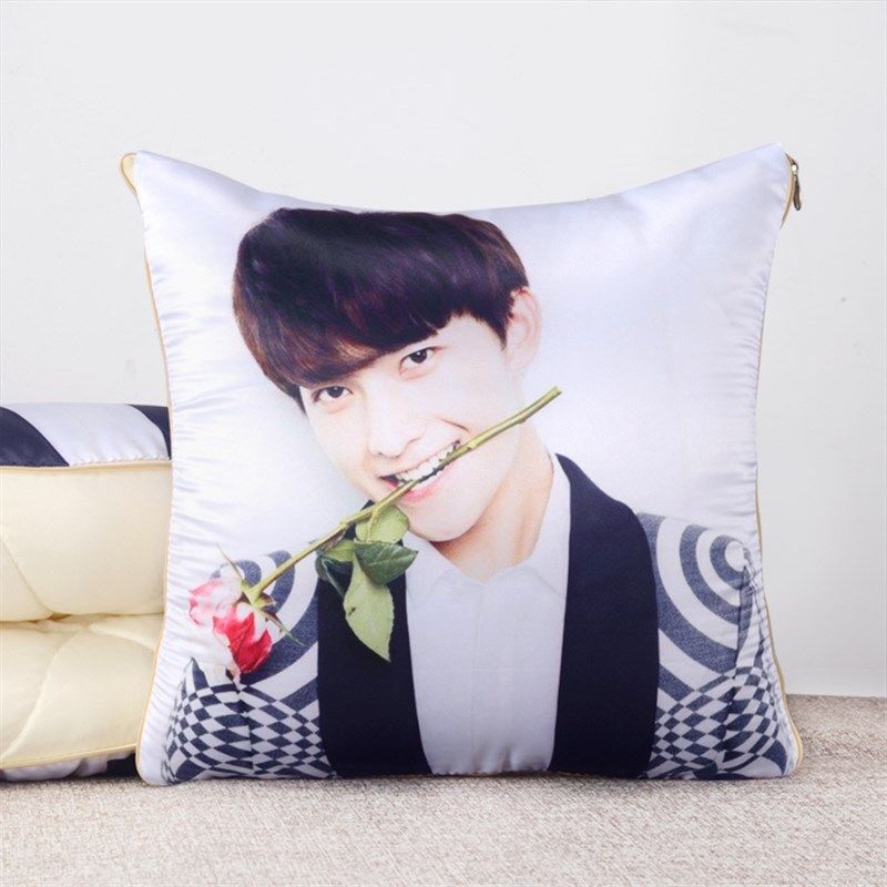 抱枕被子两用diy抱枕定制来图定做照片车内真人双面礼物LOGO空调,居家布艺,抱枕被,淘宝优惠券,粉丝福利购,淘宝优惠卷