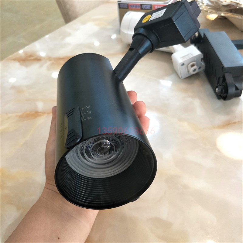 回龙HLTJ01A-30COB LED 30W可调光束角度轨道射灯服装店照明灯具