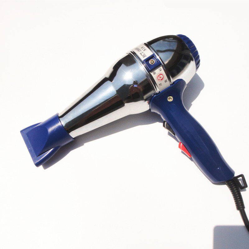 光明电吹风机不锈钢铁壳大功率1800W工业工厂加冷热风筒家用818