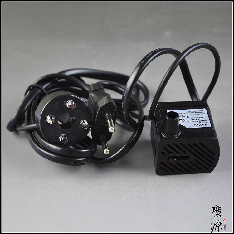 喷泉流水鱼缸水景专用2.5W微型潜水泵室内小抽水泵