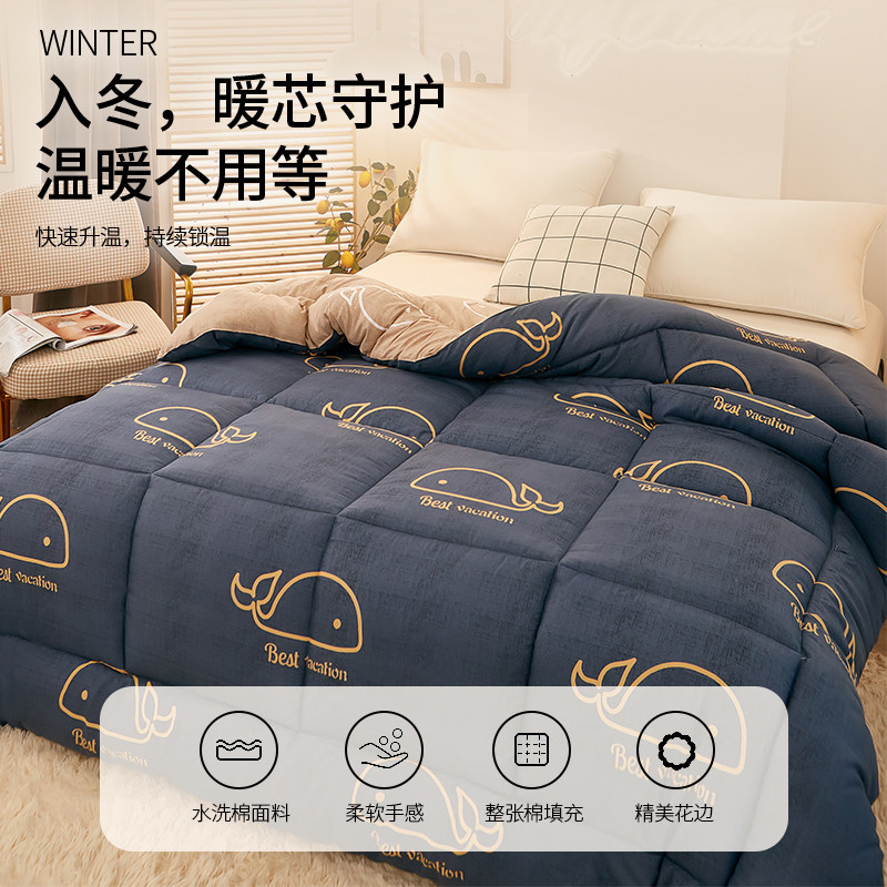 被子冬被秋冬被棉被加厚保暖空调被夏季学生宿舍夏凉被单双人被芯,床上用品,化纤被,淘宝优惠券,粉丝福利购,淘宝优惠卷