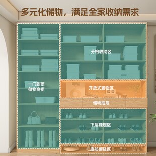 定制实木进门鞋 凳橡木色门厅柜收纳柜 柜一体靠墙家用入户门口换鞋