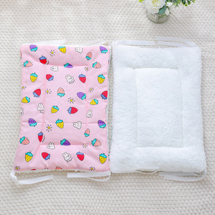 猫笼专用垫冬季加绒加厚保暖猫咪垫带绑带可固定宠物垫猫笼平台垫