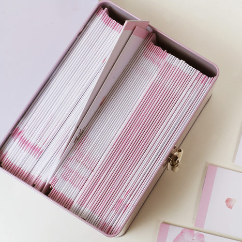 带锁同学录盒装小学生毕业女复古纪念册韩国创意唯美小清新初中生