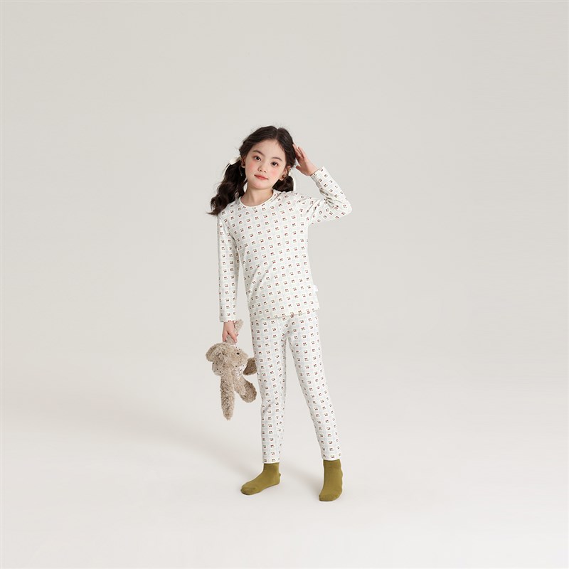 沫沫家童装秋装儿童睡衣睡裤套装2024春秋季新款女童休闲家居服