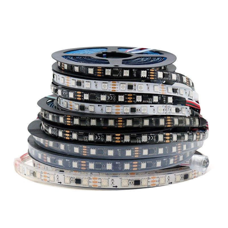 12V伏麦爵士5050幻彩WS2811灯带流水跑马工程可编程KTV单车房灯条,家装灯饰光源,室内LED灯带,淘宝优惠券,粉丝福利购,淘宝优惠卷