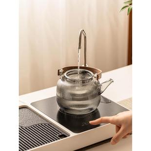 新品 功夫小 茶盘茶具全自动一体家用客厅多功能煮茶烧水壶套装 中式