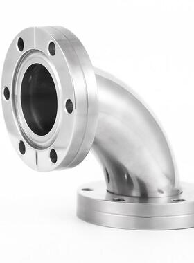 CF不锈钢超高真空活套90度弯头CF16/25/40/50/63/80/CF100/CF160