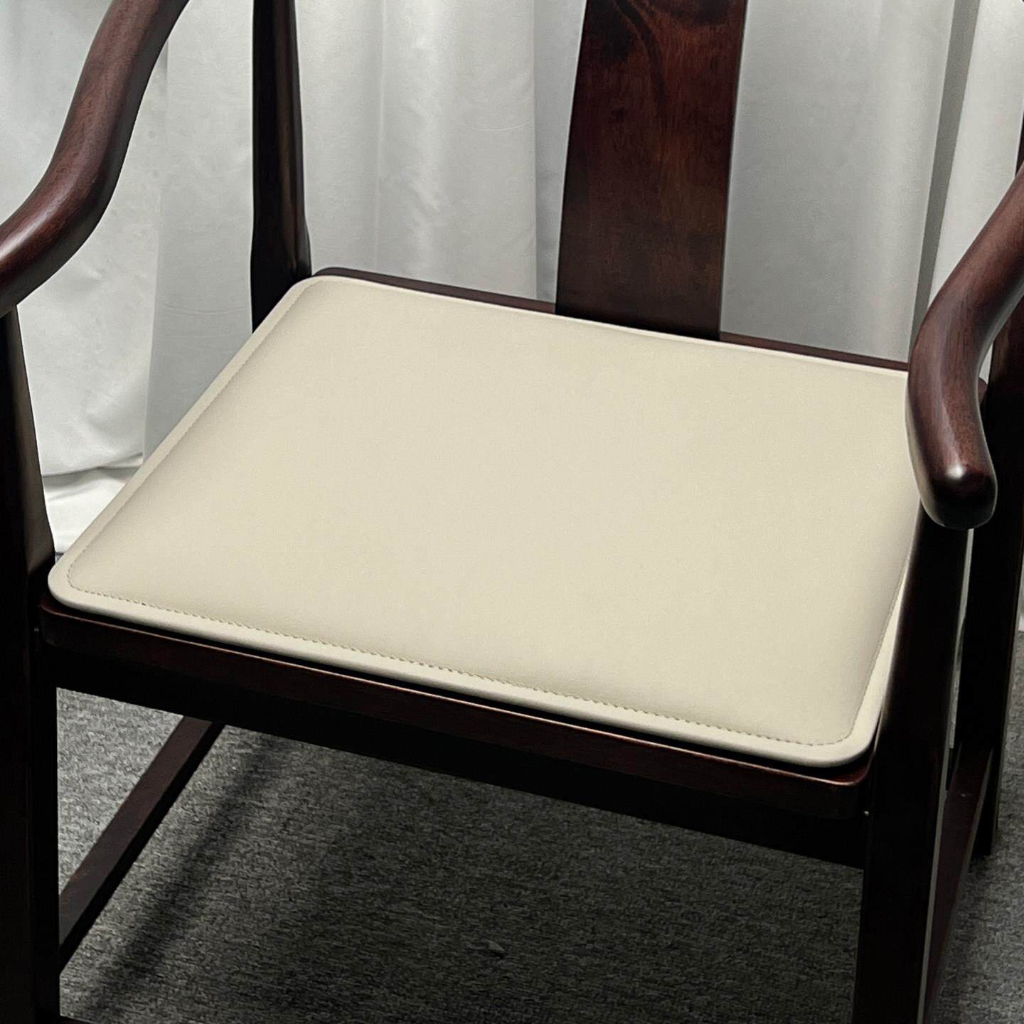 红木沙发坐垫中式餐椅实木家俱圈椅太师椅官帽椅垫子椅垫茶椅座垫