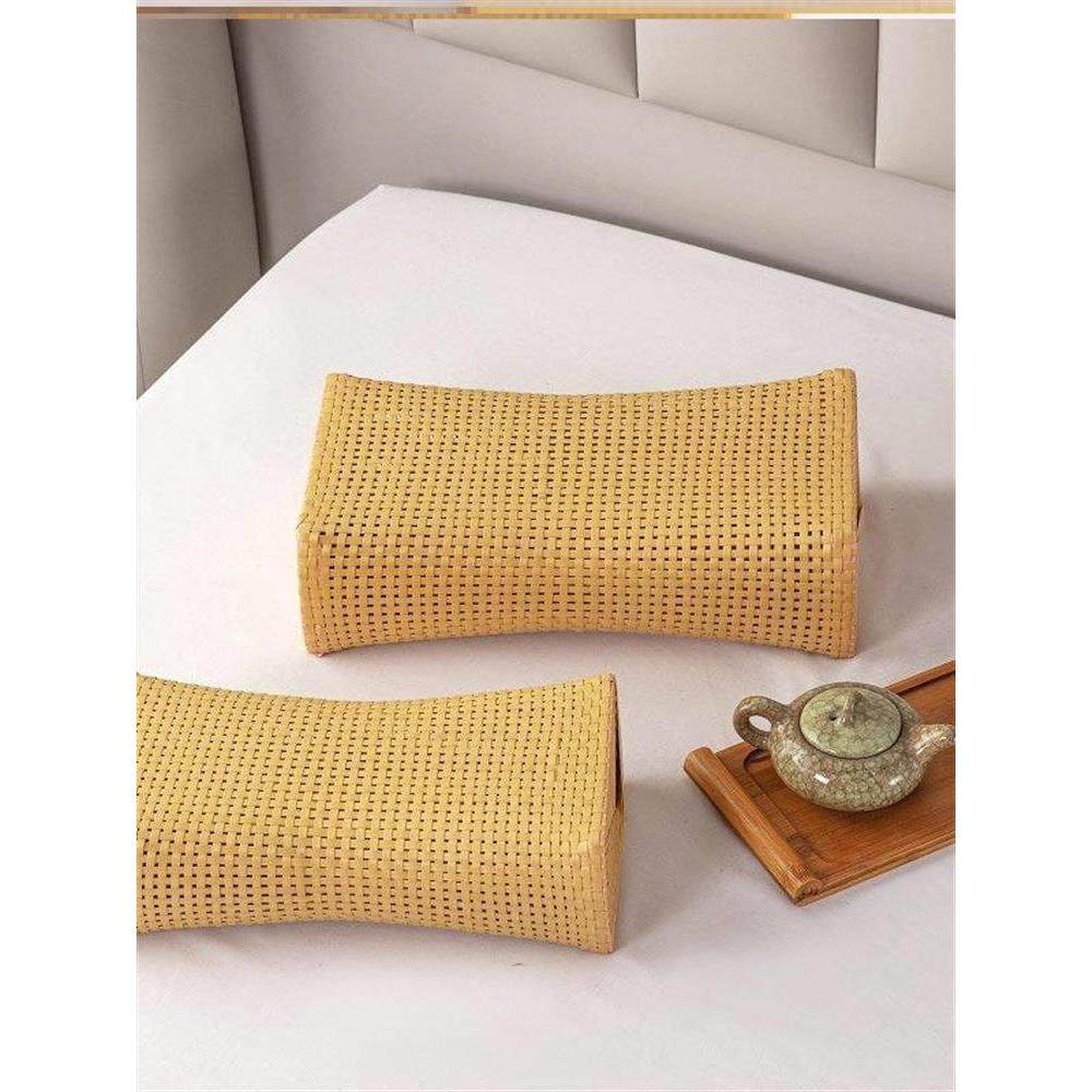 藤编枕头空心PE藤枕彷滕编枕夏凉藤编凉枕彷竹编汗蒸桑拿枕颈椎枕,床上用品,功能枕/保健枕/养生枕,淘宝优惠券,粉丝福利购,淘宝优惠卷