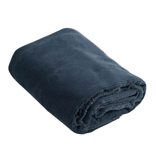 【烟蓝】秋冬加厚砂洗全棉紫色灯芯绒风衣外套裤子马甲服装面料