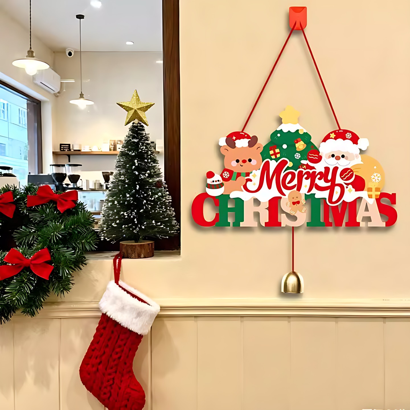 圣诞节装饰氛围场景布置树摆件挂