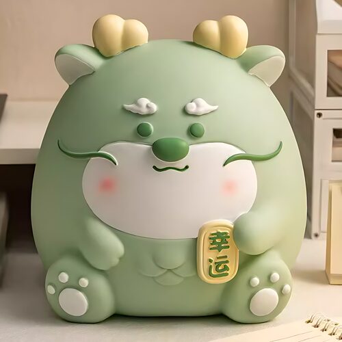 2026款新款女孩高颜值储钱罐只进