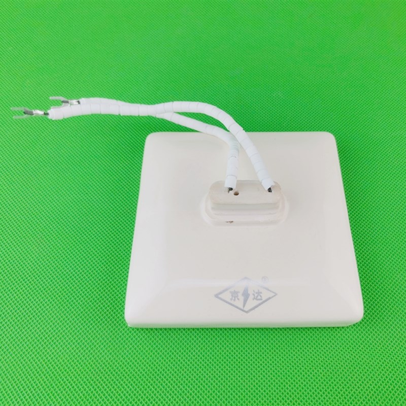 低款远红外陶瓷加热板,吸塑机陶瓷发热砖,电热板加热片120*120