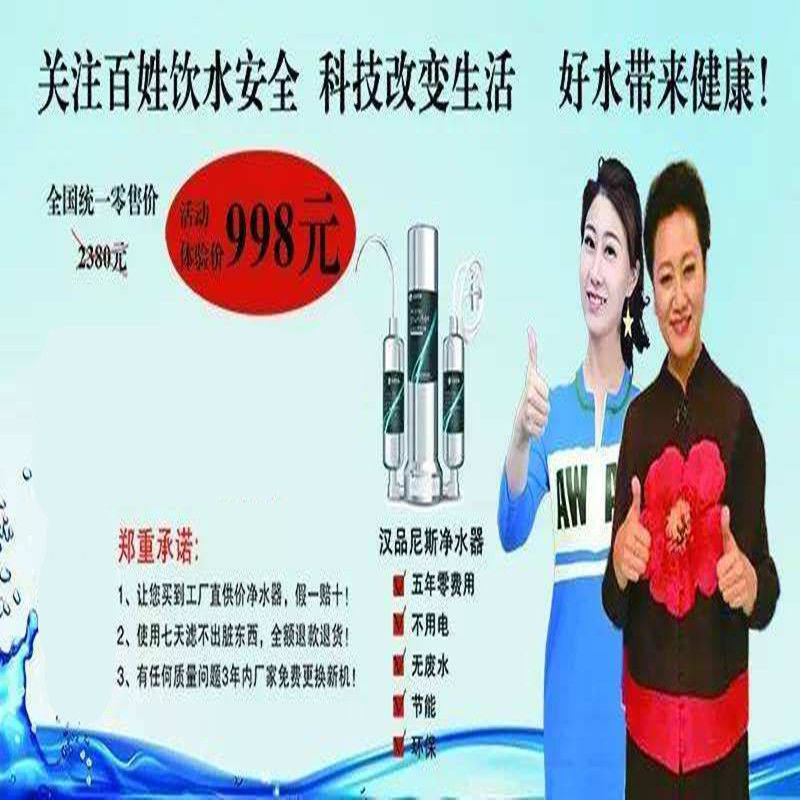 []汉品尼斯净水器台式厨房汉品尼斯净水器滤芯家用直饮