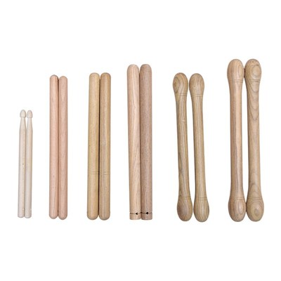 木质实木中国打鼓鼓棒节奏棒鼓槌棒一对小鼓槌腰鼓棒锣鼓敲鼓棒