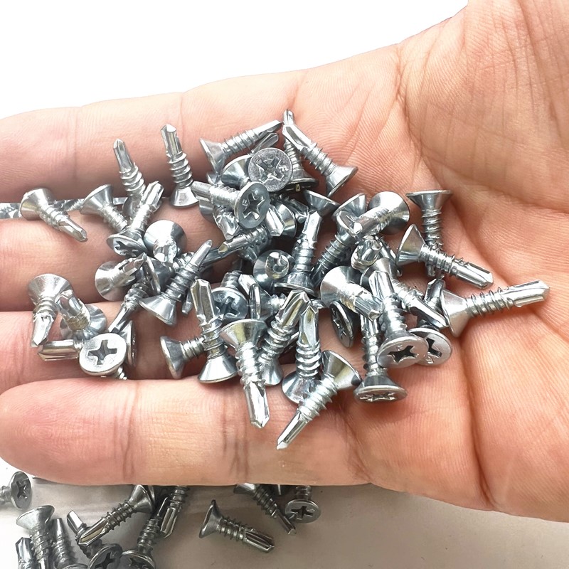 平头钻尾螺丝燕尾钉十字沉头螺钉沉头自攻自钻螺丝M4.2包邮