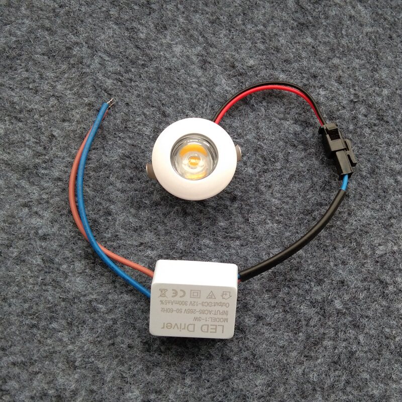 超薄超级小迷你led小射灯1W3W开孔2.5公分cm嵌入式酒柜展柜牛眼灯,家装灯饰光源,嵌入式射灯,淘宝优惠券,粉丝福利购,淘宝优惠卷