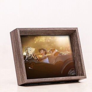 洗照片加裱框免费修图包邮10寸创意挂墙立体相架欧式美式相框摆台