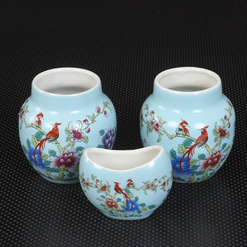 画眉鸟食碗鸟食罐鸟食杯画眉笼景泰蓝鸟食杯画眉笼配件画眉鸟笼