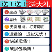 阳台藤椅三件套藤条休闲桌椅组合藤桌仿竹藤椅小圆桌套装 茶几户外