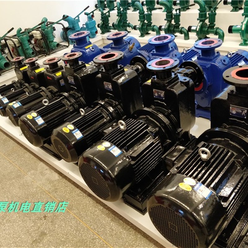 旭农ZW型无堵塞自吸式排污泵380V三相国标铜芯污水泵化粪池自吸泵