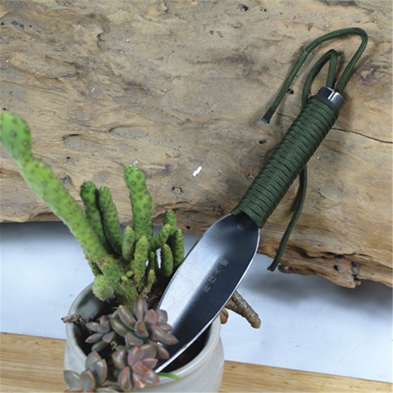 六顺锰钢小铲子花园阳台种花工具种菜小加厚小铁铲挖野菜挖药材铲