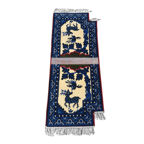 马鞍大颤蒙古大颤马具地毯式混纺马鞍减震垫子结实耐用54cm*130cm