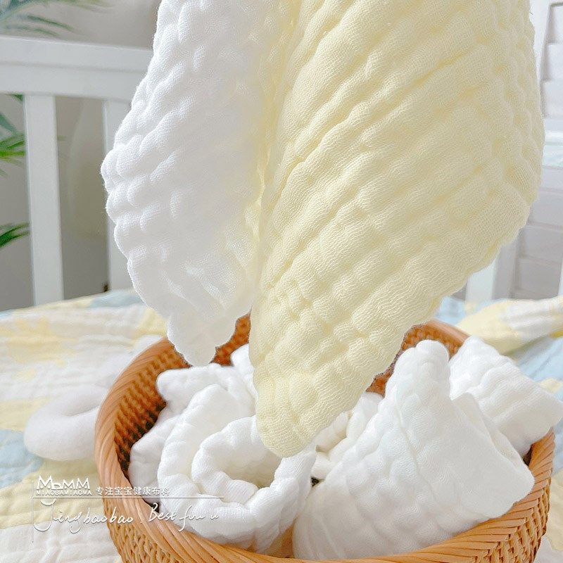 喵爸喵妈6条纱布手绢新生儿小方巾手帕纯棉婴儿童口水巾洗脸巾,婴童用品,口水巾,淘宝优惠券,粉丝福利购,淘宝优惠卷