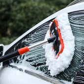 爱攒油专用洗车拖把不伤车汽车用洗车工具刷车拖把软毛擦车专用刷