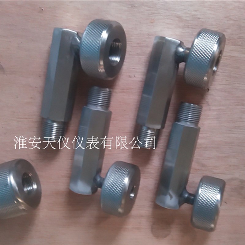 法兰转螺纹 订做各种样式转换接头 膜片压力表校验转接头