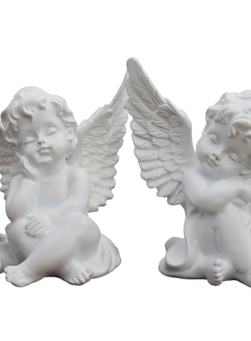 少女心房间的装饰品儿童房欧式小物件客厅北欧风可爱天使家居摆件