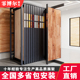 木地板展示架抽拉旋转瓷砖推拉展架墙布石材木门多功能立式 落地式